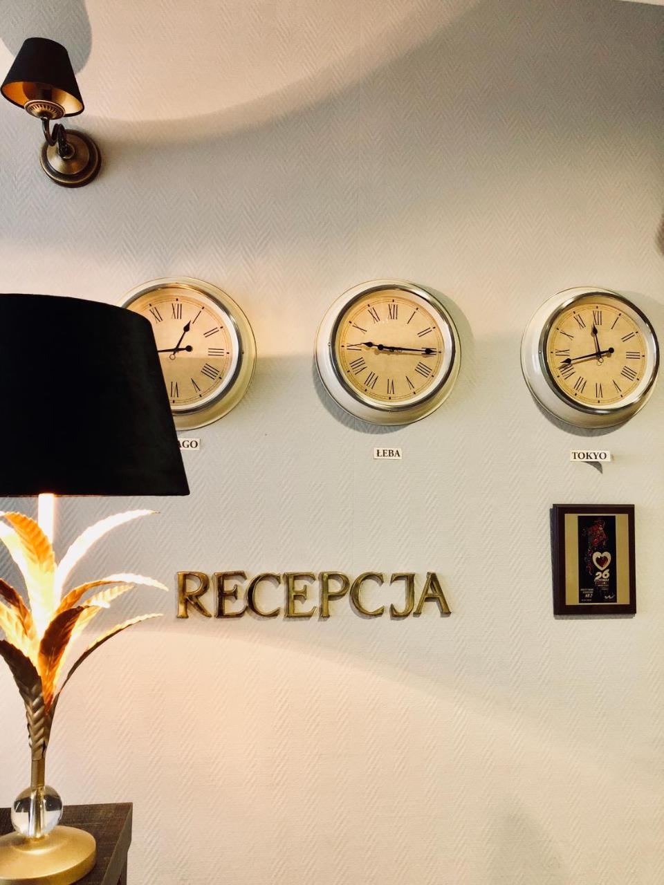 Golabek Leba Hotel Bagian luar foto